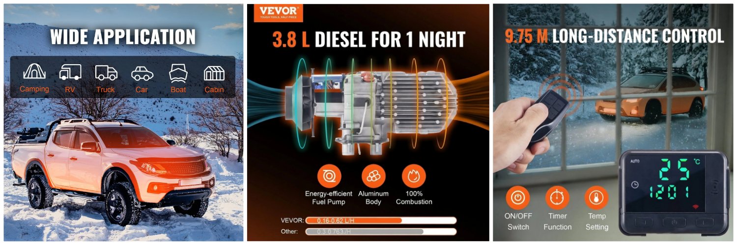 Vevor 8KW